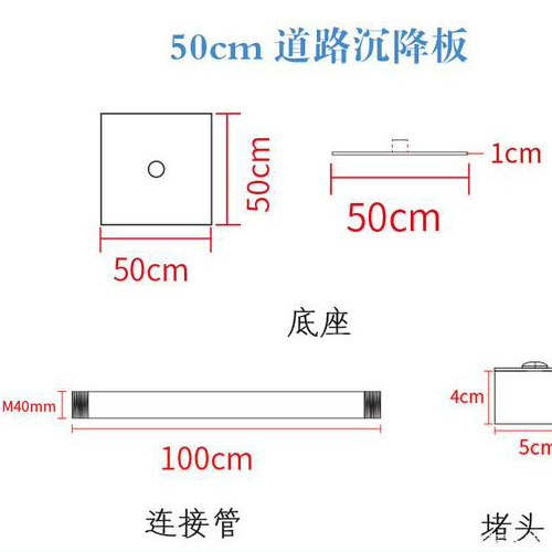 平凉沉降板规格型号如何选择？
